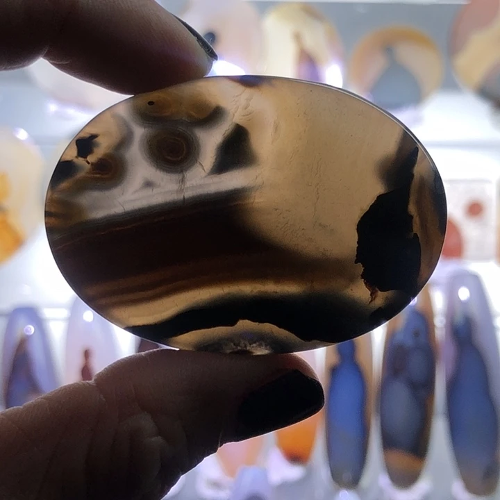 玛瑙/玉髓合金颈饰109