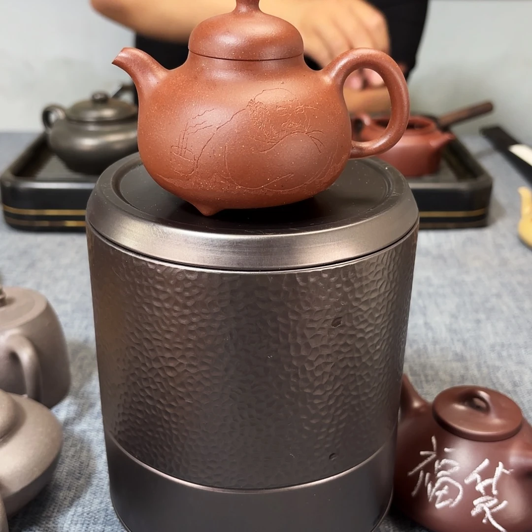 茶壶紫砂全手工乳鼎