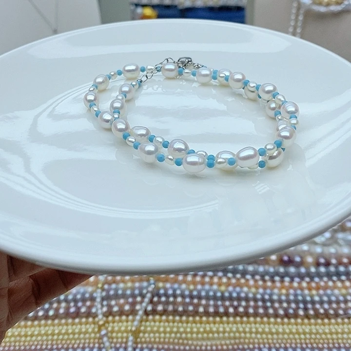 淡水珍珠未镶嵌颈饰