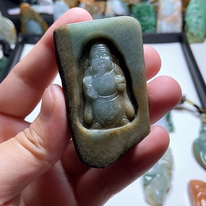 翡翠未镶嵌颈饰翡翠a货