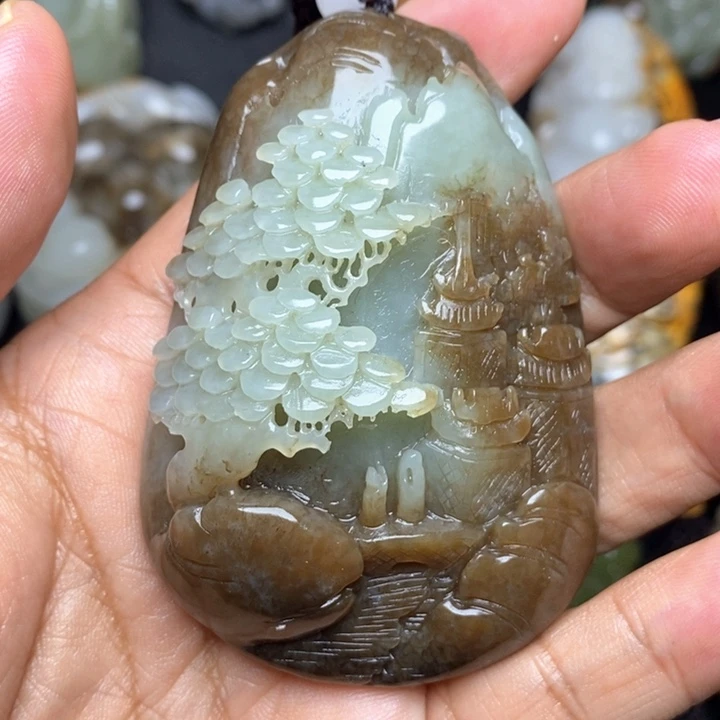 颈饰未镶嵌和田玉