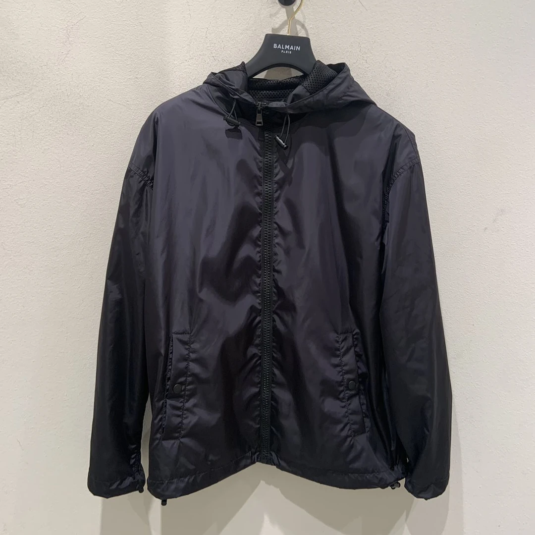 全新未使用 BALMAIN/巴尔曼 男士外套夹克连帽款