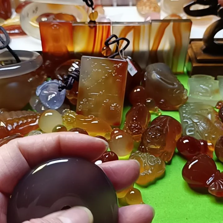 玛瑙/玉髓颈饰未镶嵌3**9