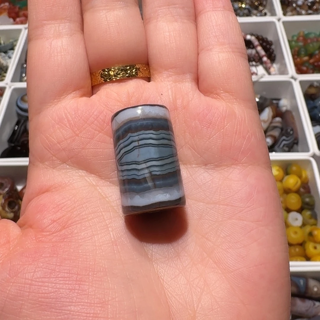 玛瑙/玉髓合金颈饰