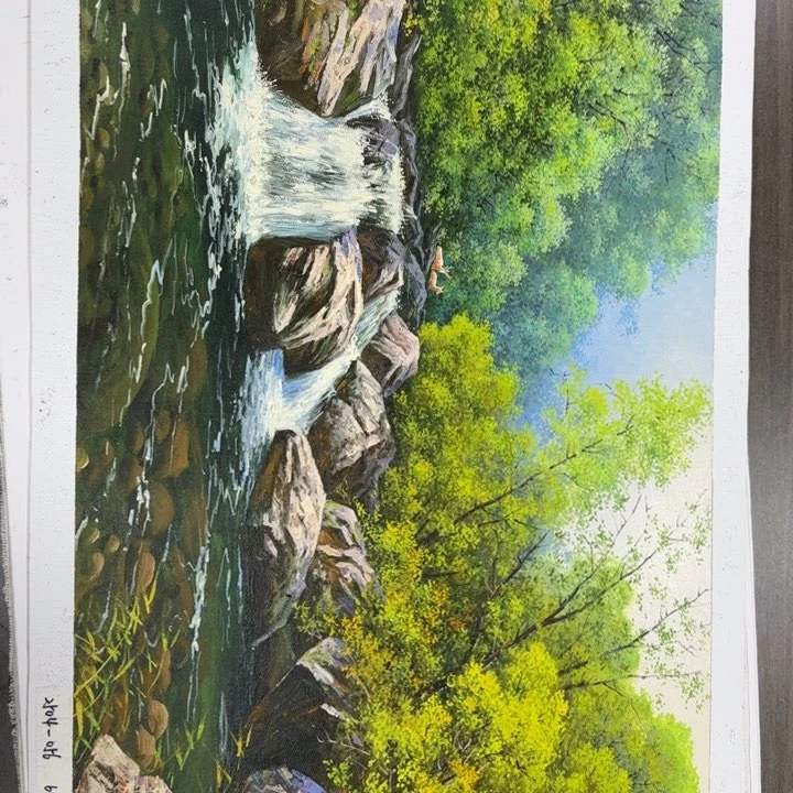 油画在这一刻我也不