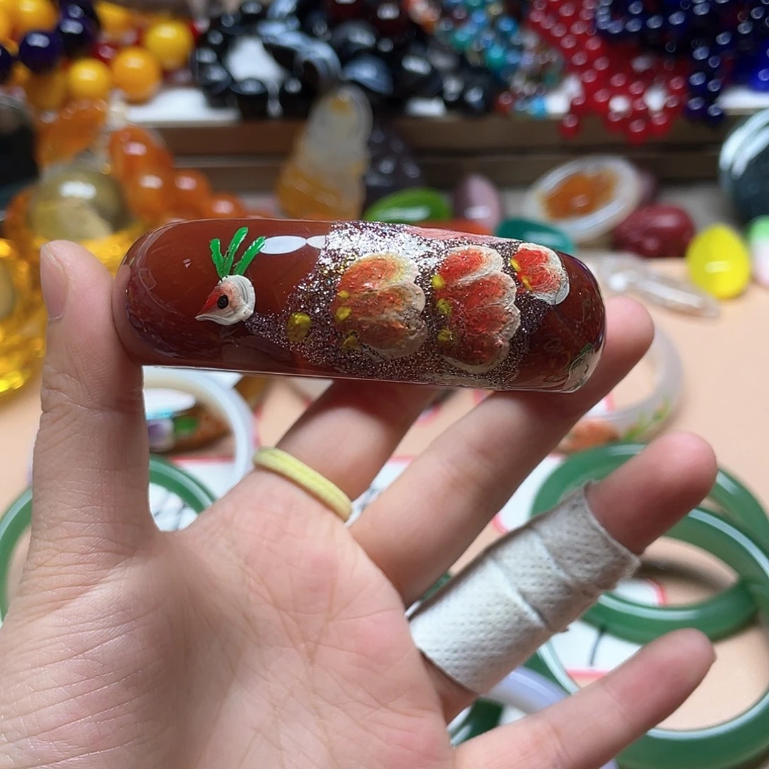 玛瑙/玉髓未镶嵌颈饰枫****你