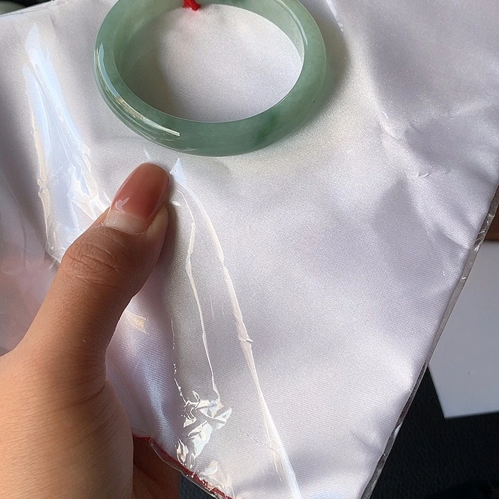 翡翠未镶嵌手镯52.7-lt