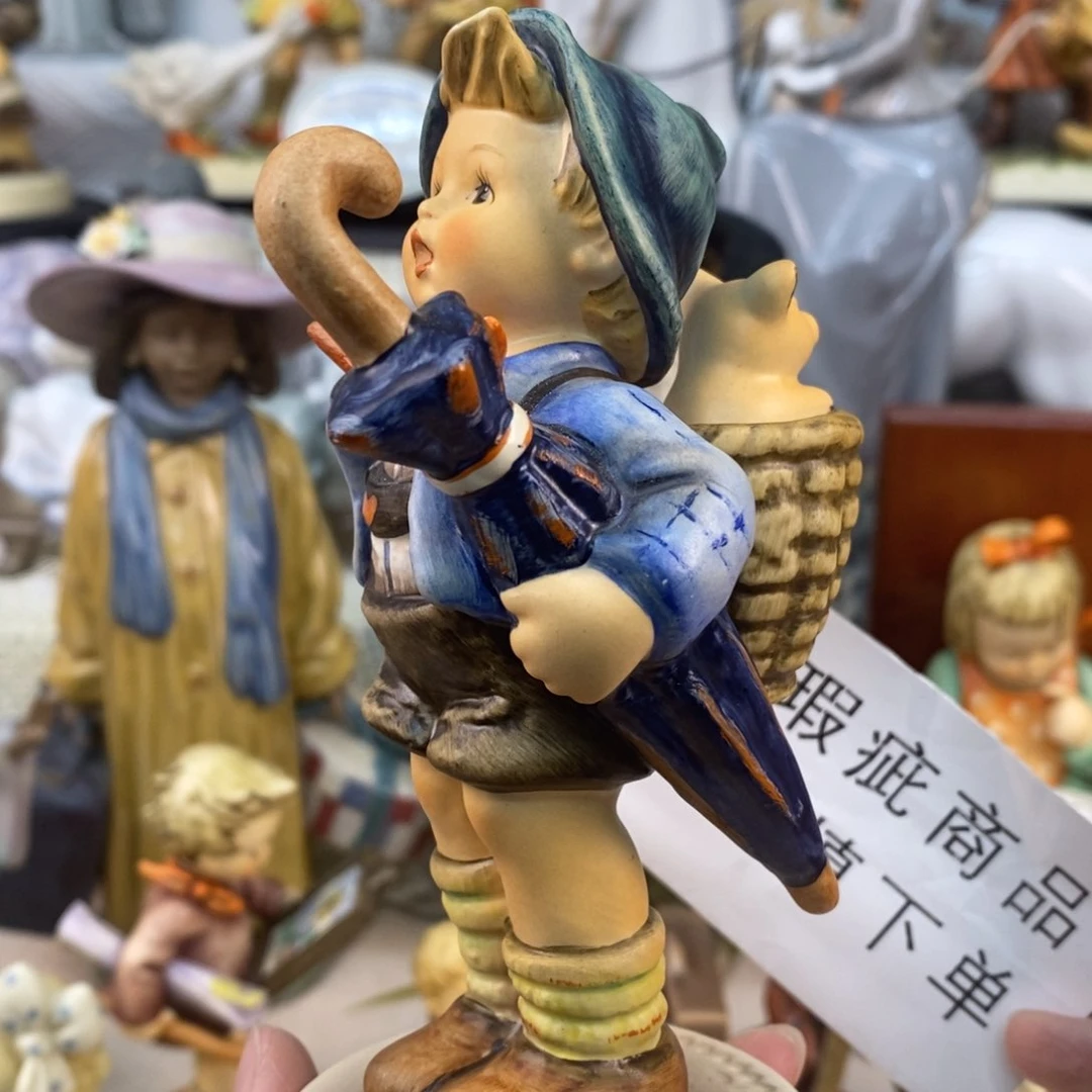 瓷片欧美中古美物摆件