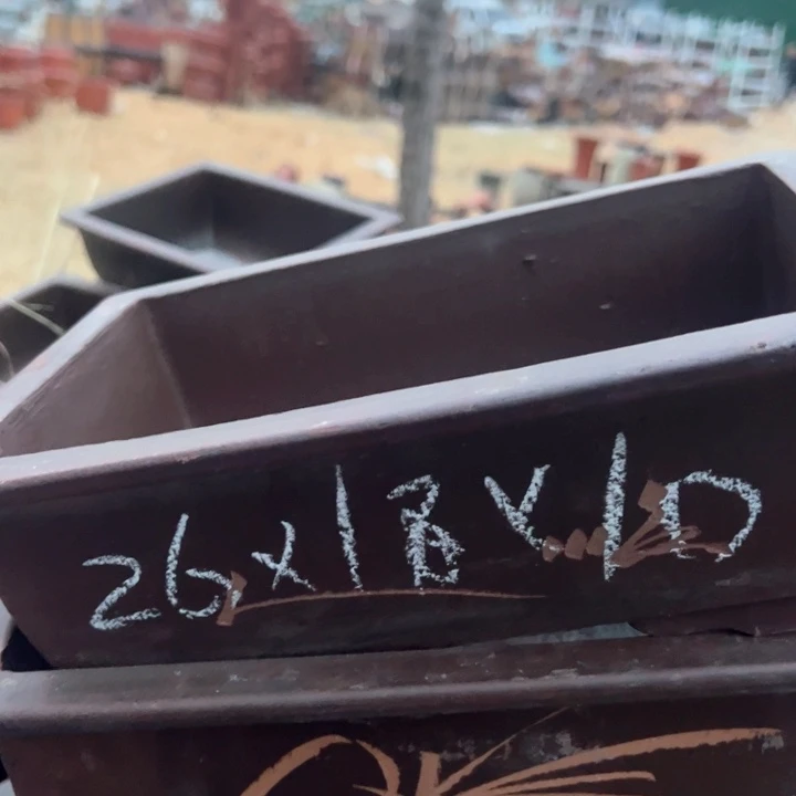 红陶紫砂马槽瑕疵