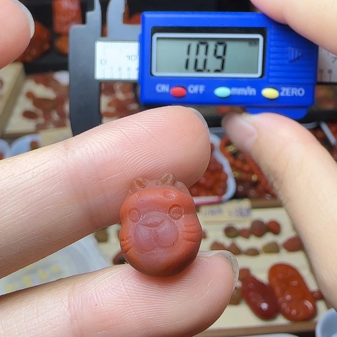 南红玛瑙未镶嵌吊坠(不含链)