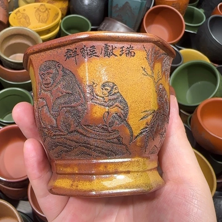 茶杯紫砂全手工紫砂