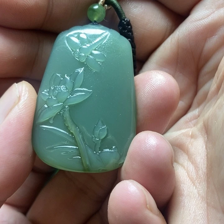 和田玉（碧玉）未镶嵌挂件