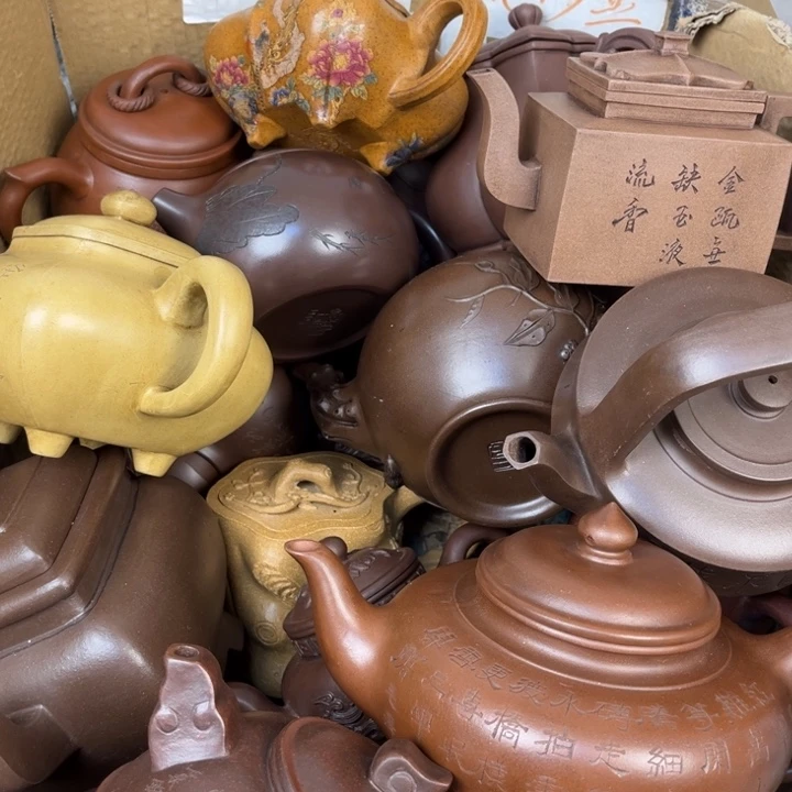 紫砂茶壶紫砂壶等各种造型精美