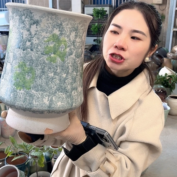 正品口20高30花盆……
