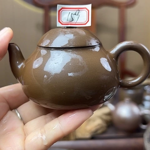 戬谷龙窑柴烧茶壶159