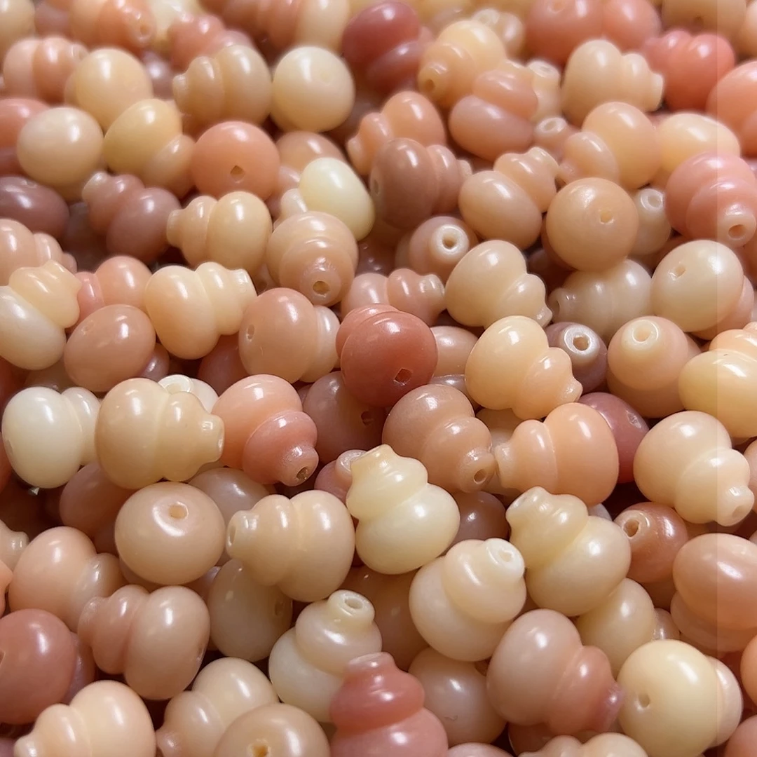 菩提根/象牙果吊坠卡13粉葫芦22颗