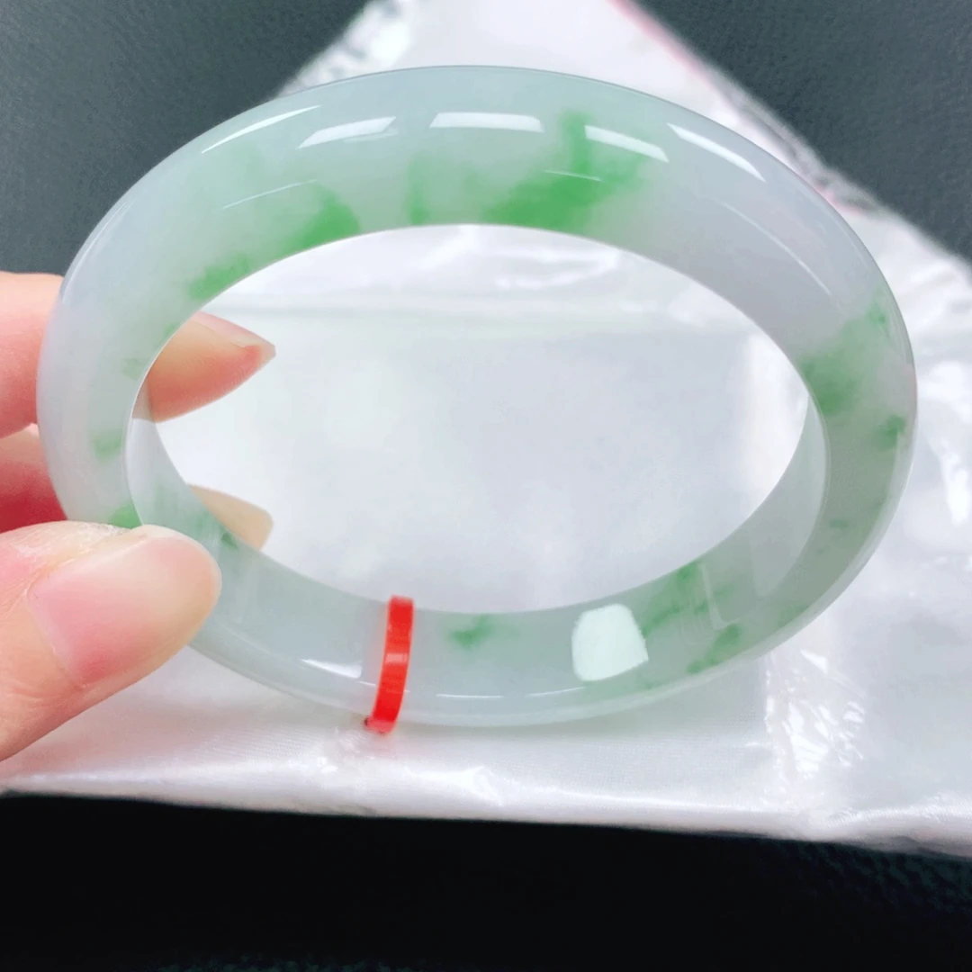 未镶嵌手镯翡翠56圈