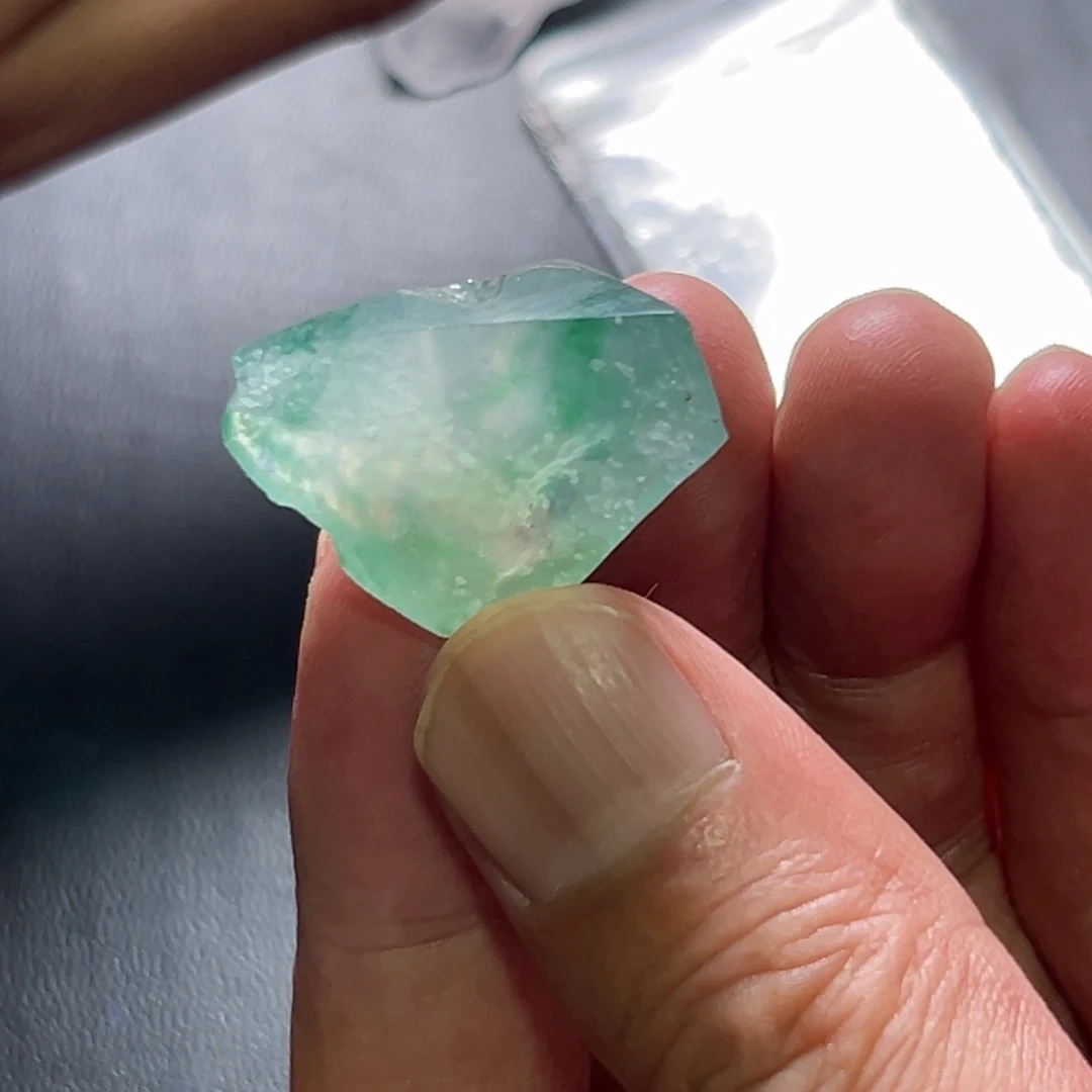 定制翡翠未镶嵌冰绿