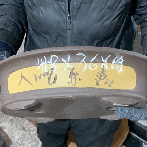 紫砂花盆手工制作