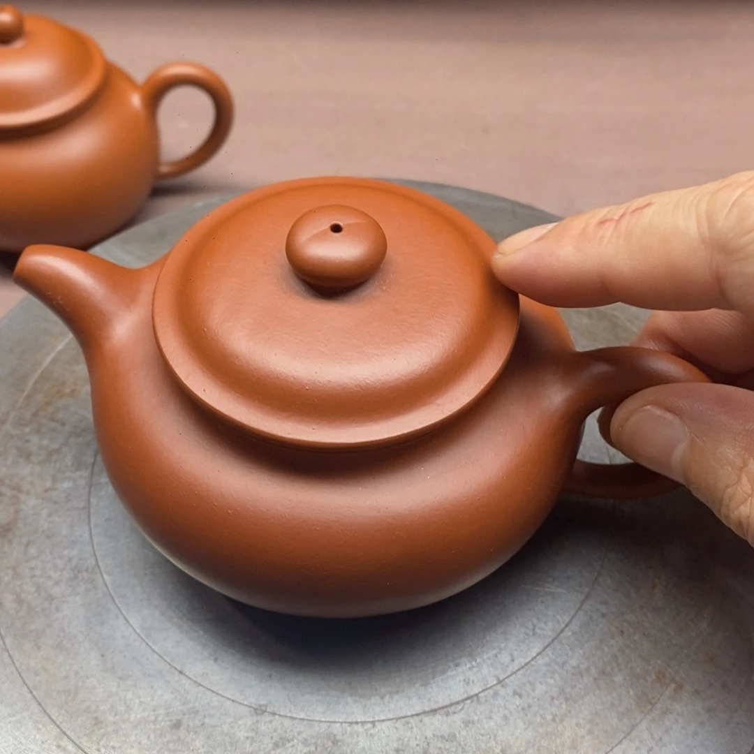 茶杯紫砂全手工原矿朱泥紫砂壶