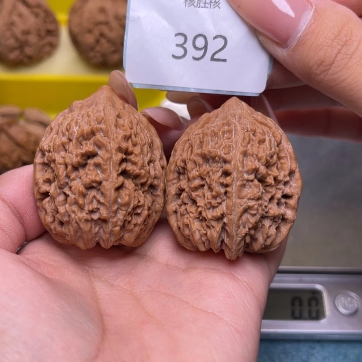 文玩核桃把件大蒜头36.392
