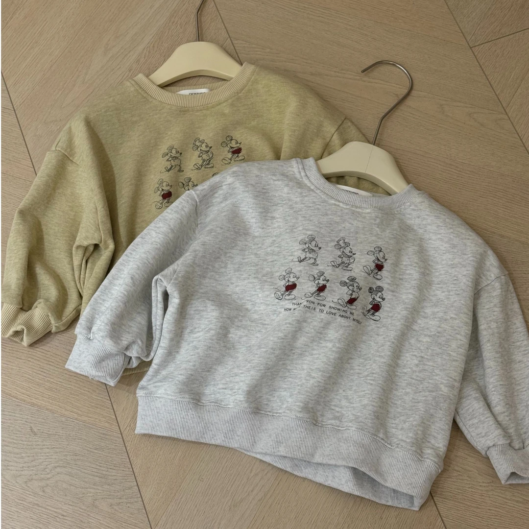 CICI两色米奇儿童春款休闲套头卫衣