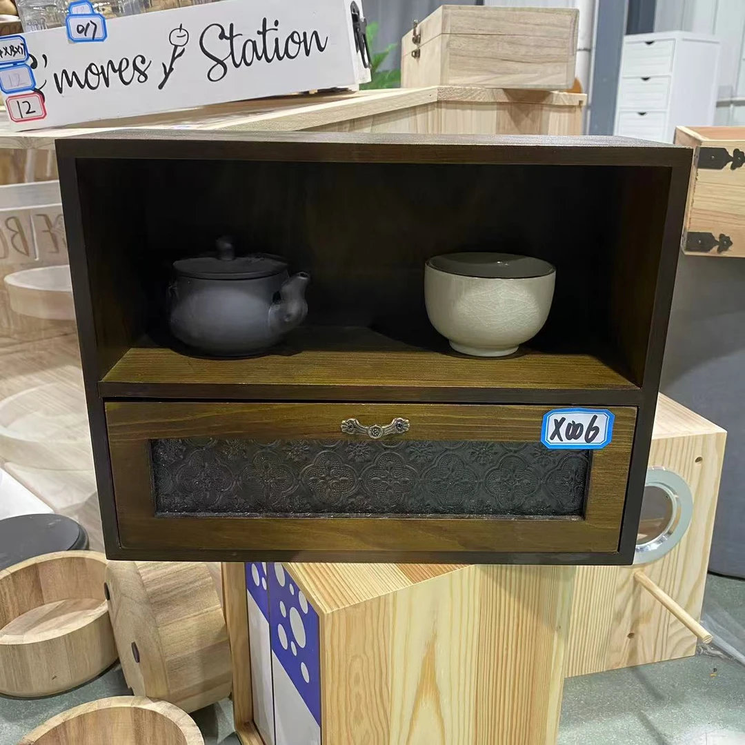 404 桌面茶具收纳展示箱