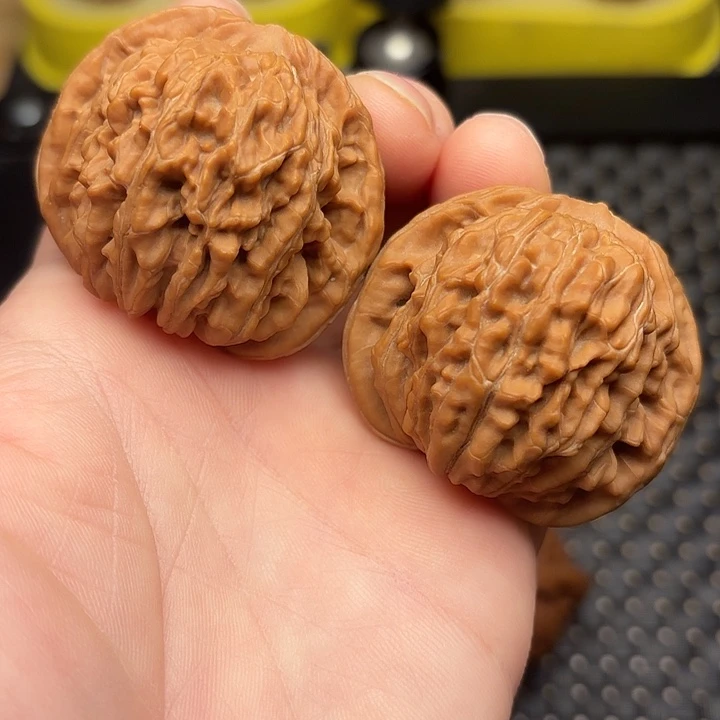 吊坠文玩核桃43四座楼狮子头