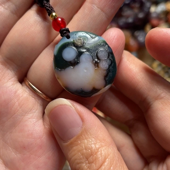 玛瑙/玉髓合金手链