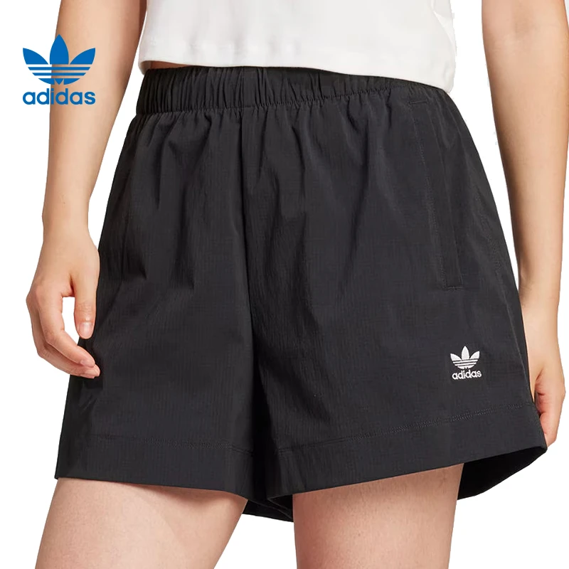 【商城】【夏日户外】adidas阿迪达斯三叶草女子运动休闲短裤JD1511