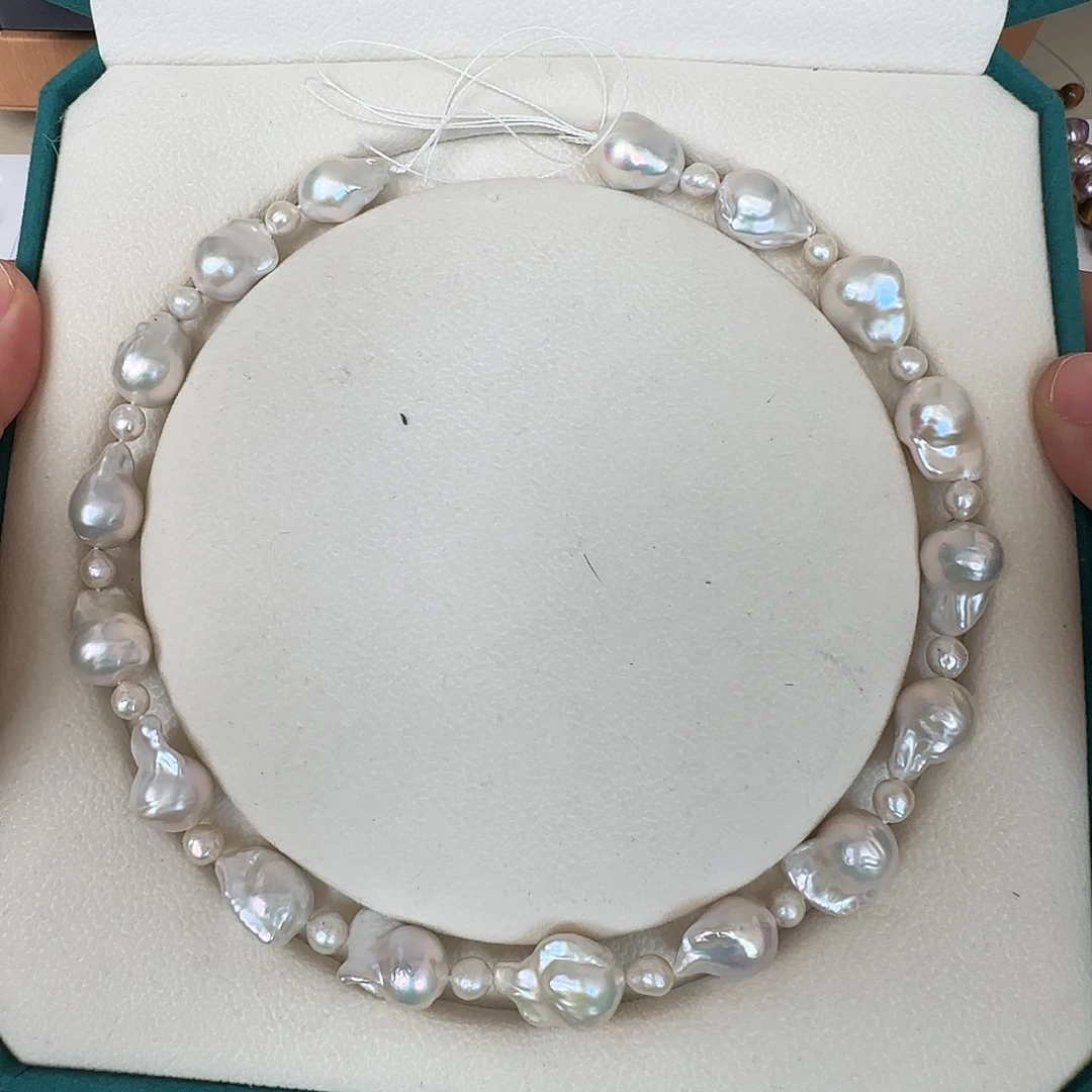 淡水珍珠颈饰未镶嵌定制