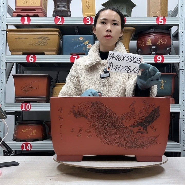 花盆紫砂紫砂花盆