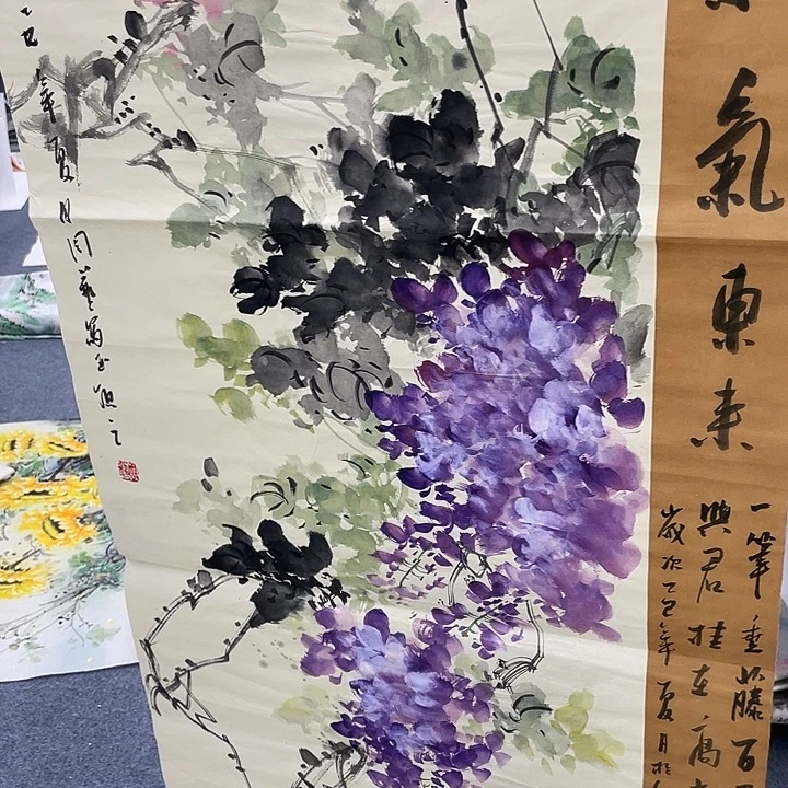 国画纯手绘国画作品