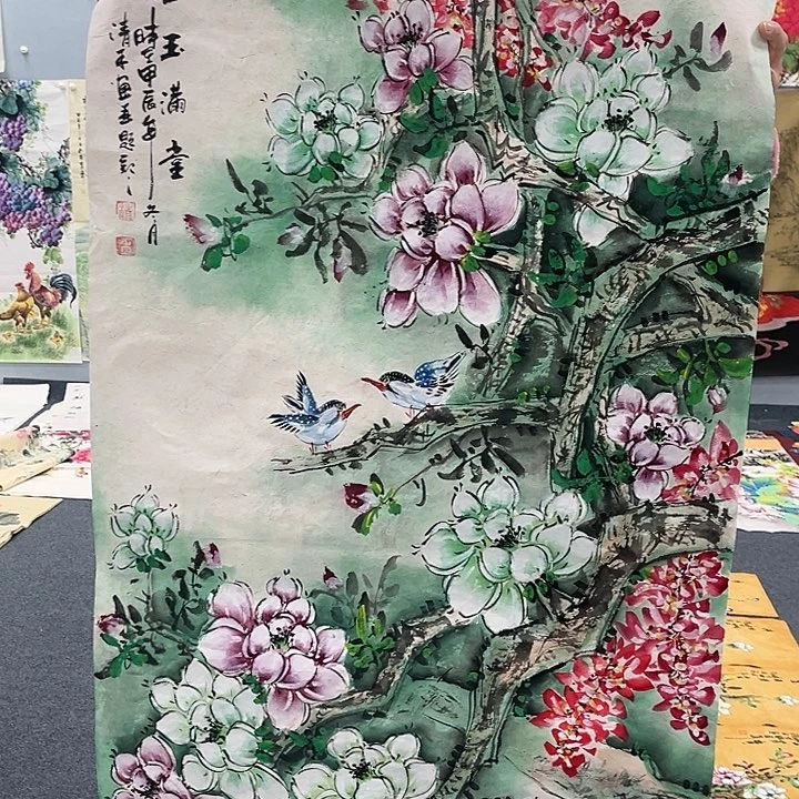 国画我的心好痛啊我的心真的好痛啊好