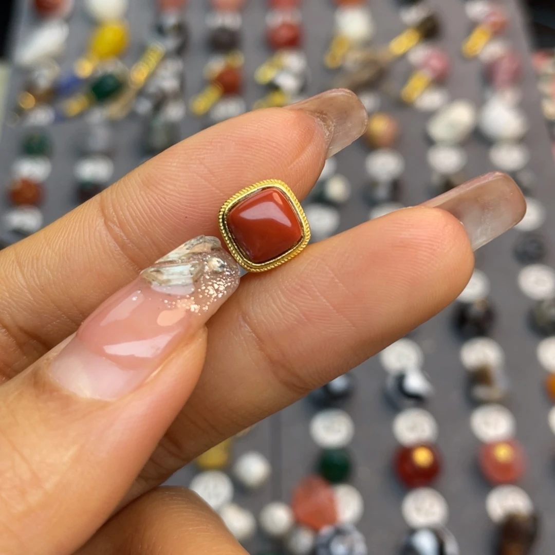 玛瑙/玉髓配饰合金