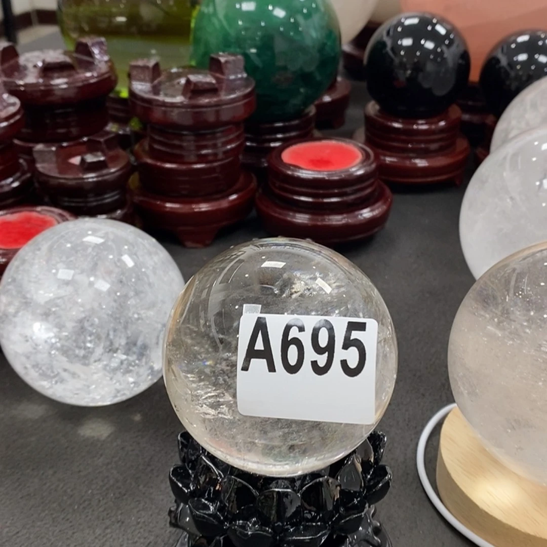 唐***H石材天然白水晶7.8