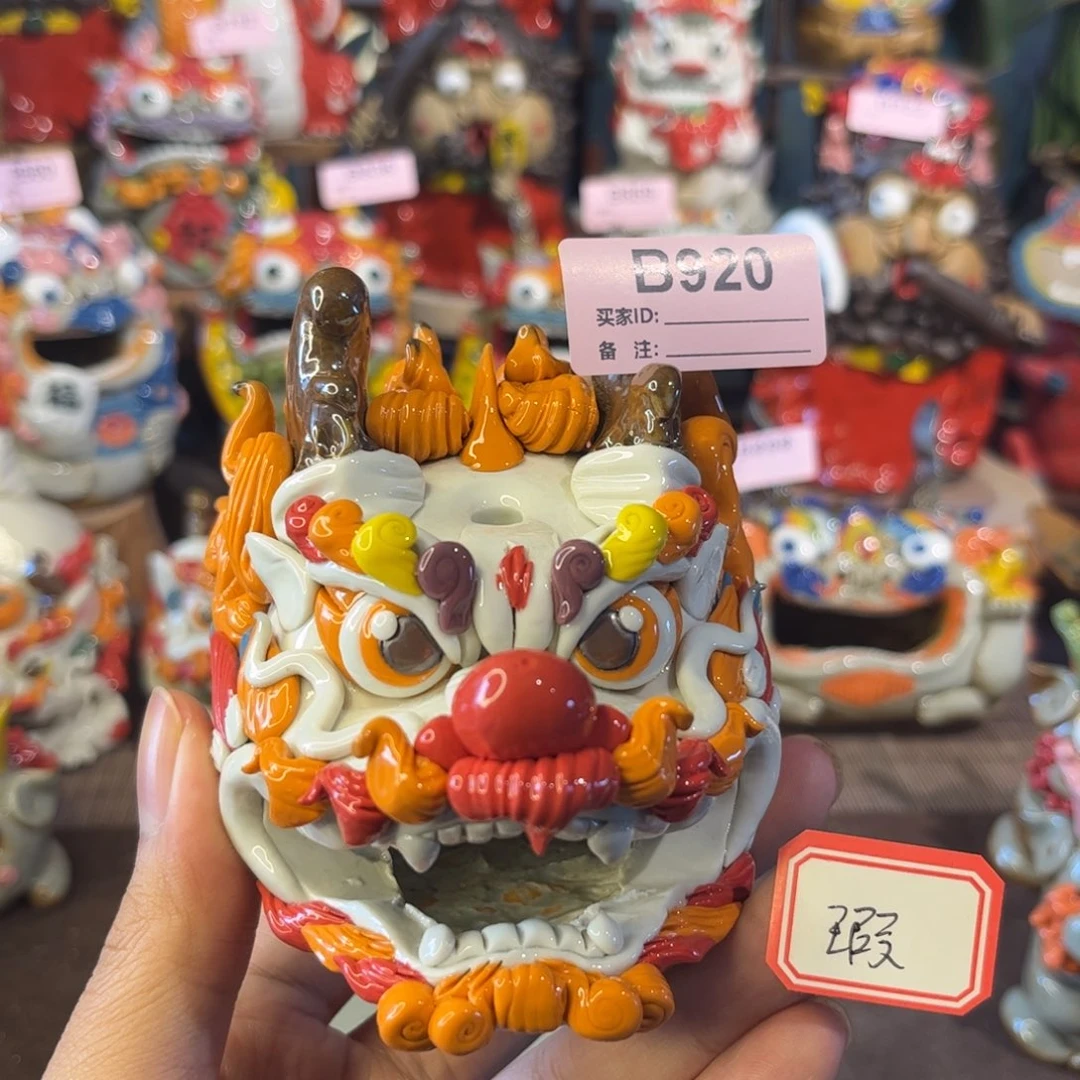 泥塑纯手工茶宠摆件