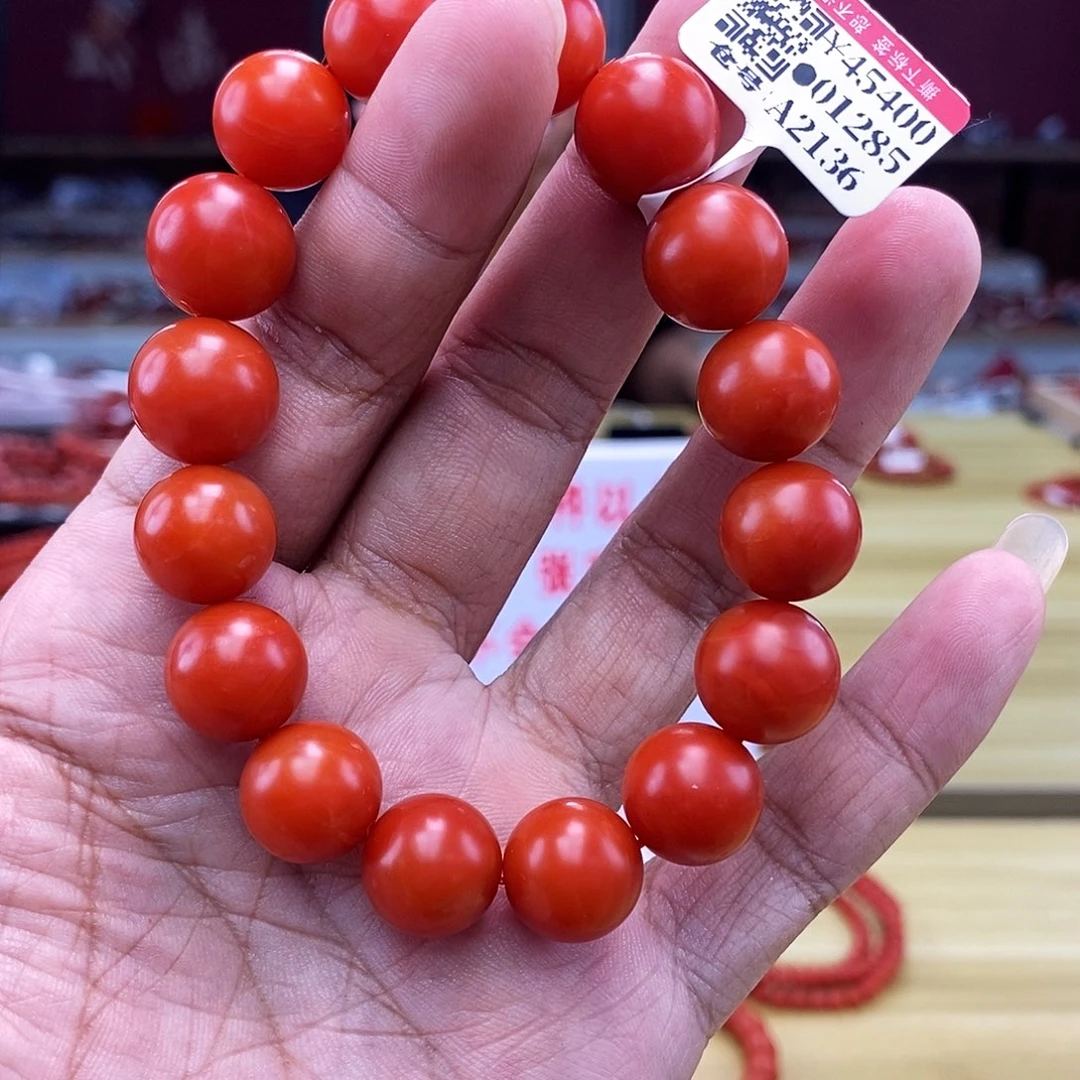 南红玛瑙南红手串13mm多样性发一未镶嵌