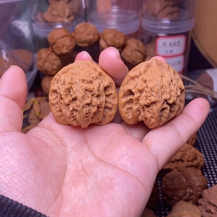 核桃手串/手链盘龙虎头38