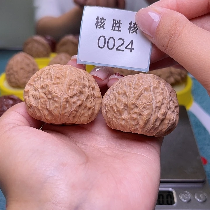文玩核桃把件冰**缘南瓜墩43.0024