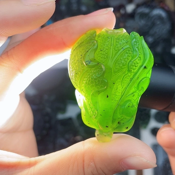 蛇纹石玉未镶嵌手串泰山玉百财