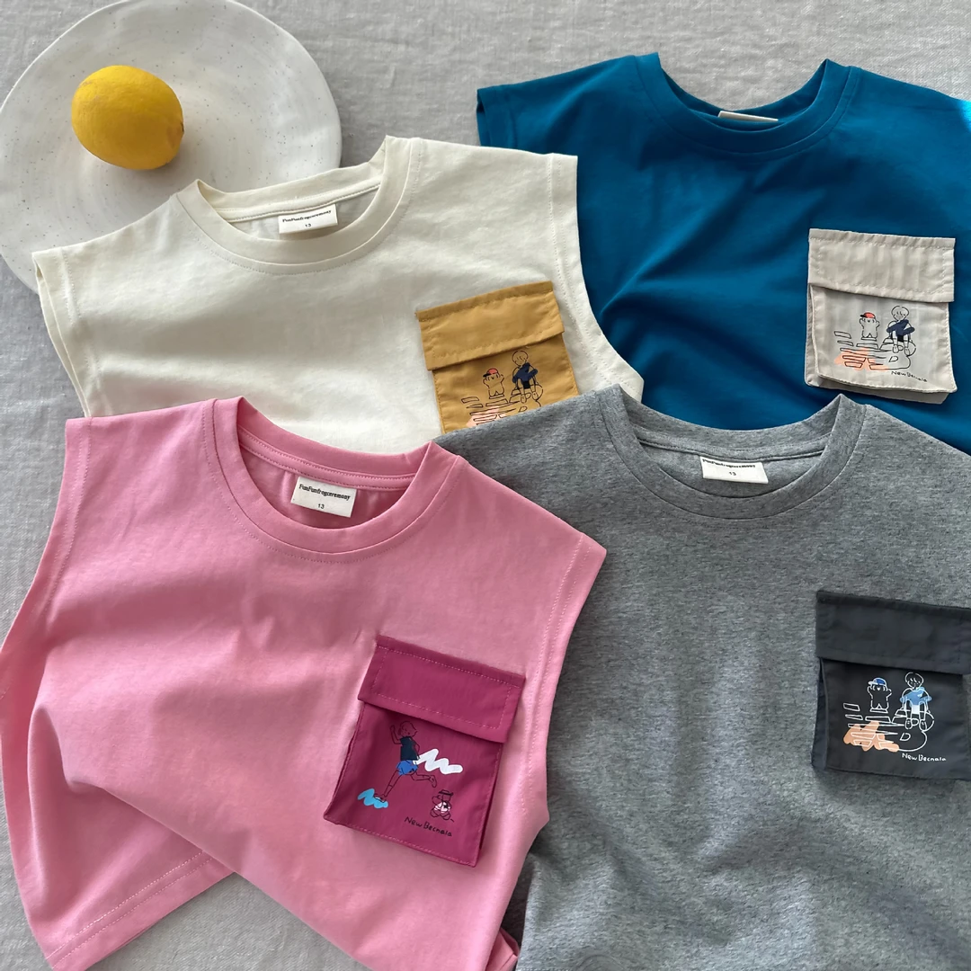 2025夏款男童短袖日系童装t恤中小童夏季儿童t恤女童