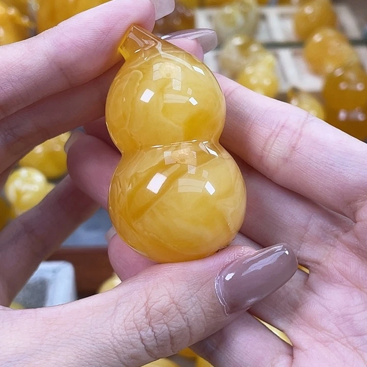 琥珀未镶嵌珠宝奇石琥珀蜜蜡J80