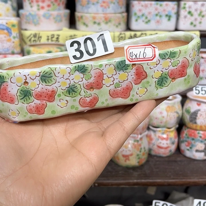 红陶手工多肉植物花盆