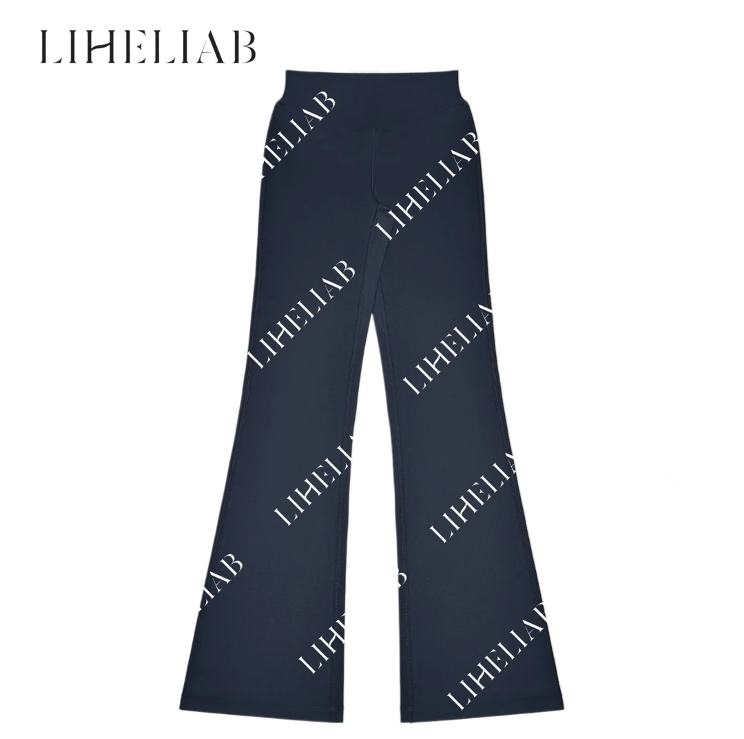 宝儿家 / 微喇瑜伽裤 显瘦显腿长简约休闲百搭高腰健身运动瑜伽裤