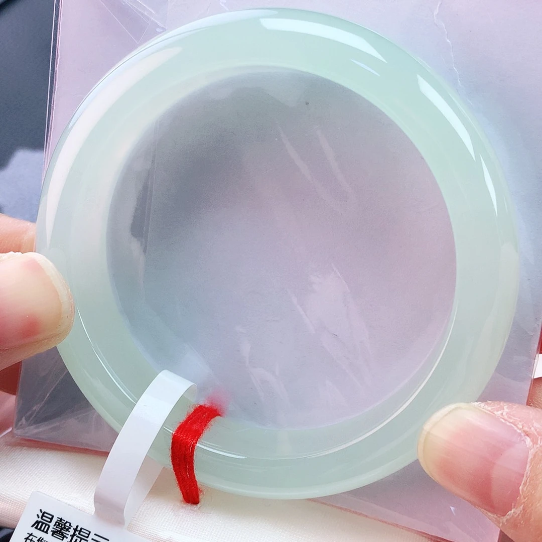 未镶嵌手镯翡翠55圈