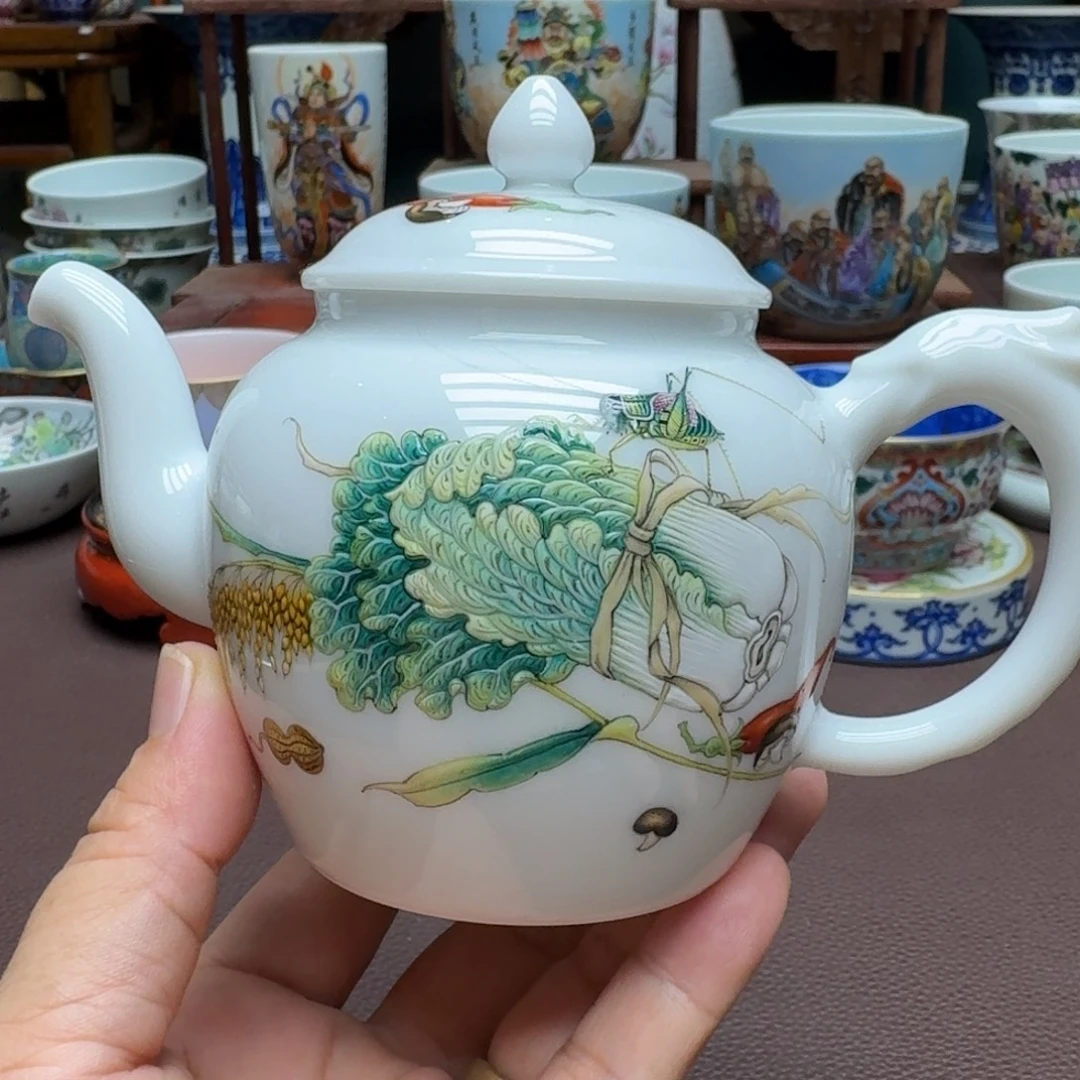 景德镇手工手绘展示