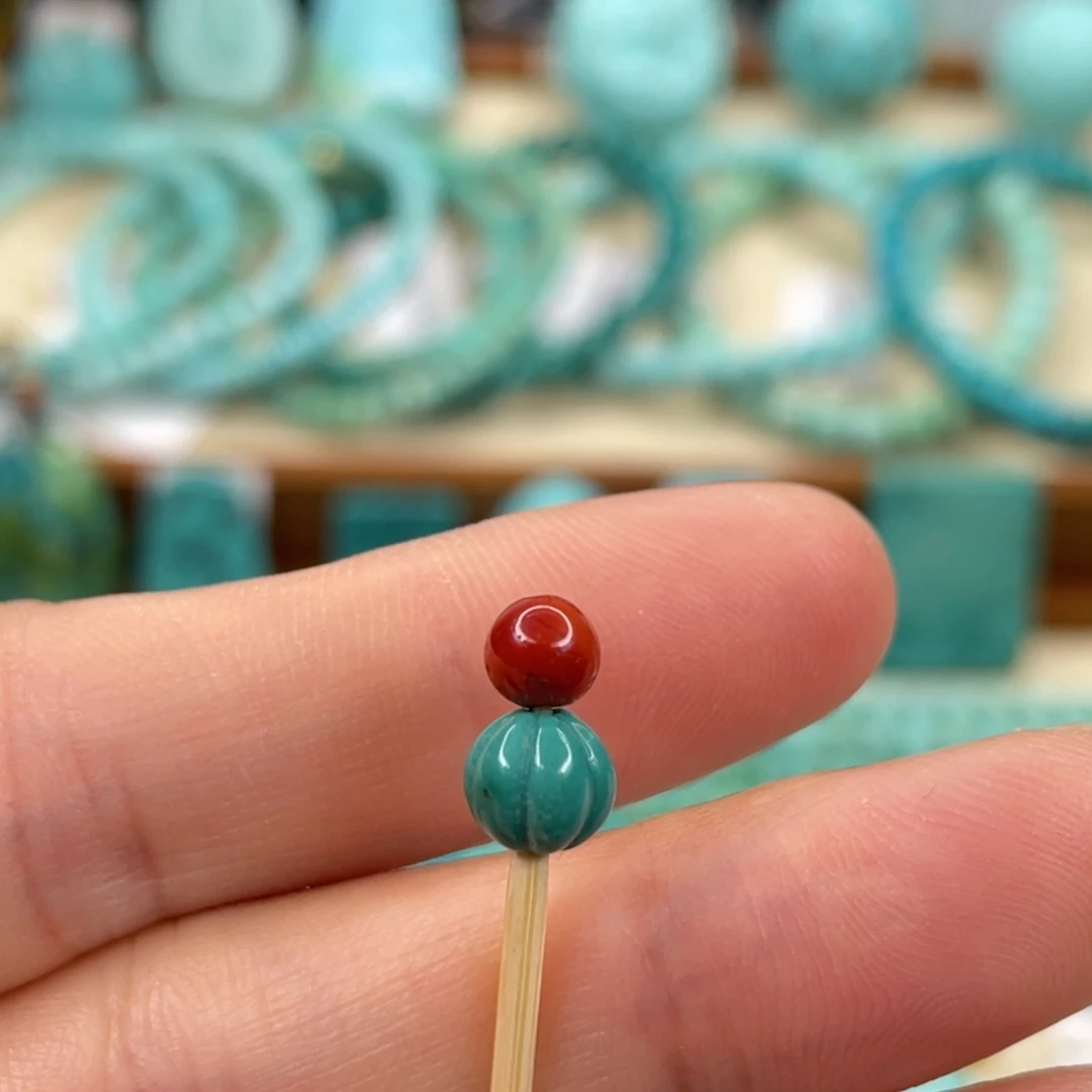 南红玛瑙未镶嵌颈饰