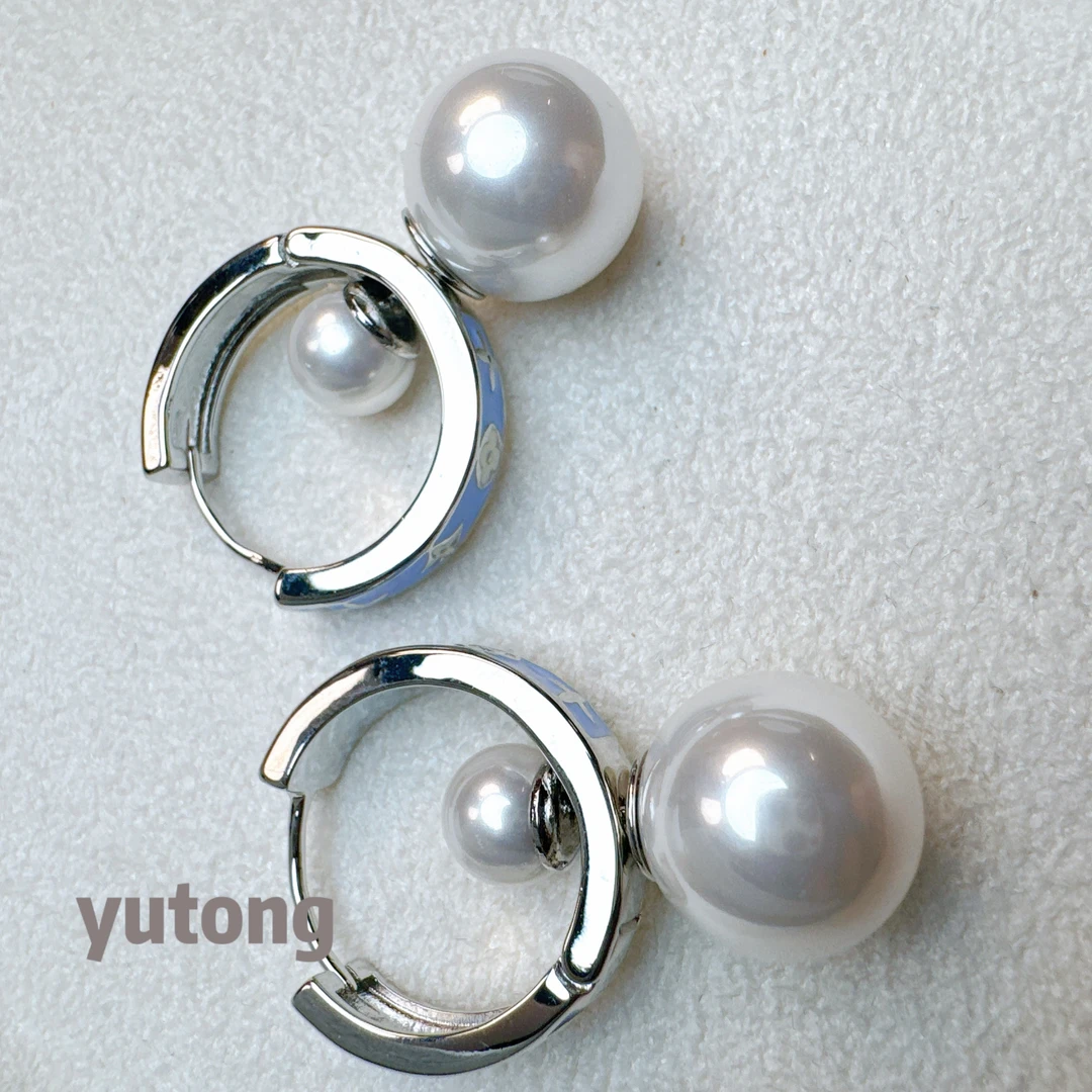 铜合金仿珍珠耳饰 【雨桐轻奢饰品】设计款耳环YT01839#1