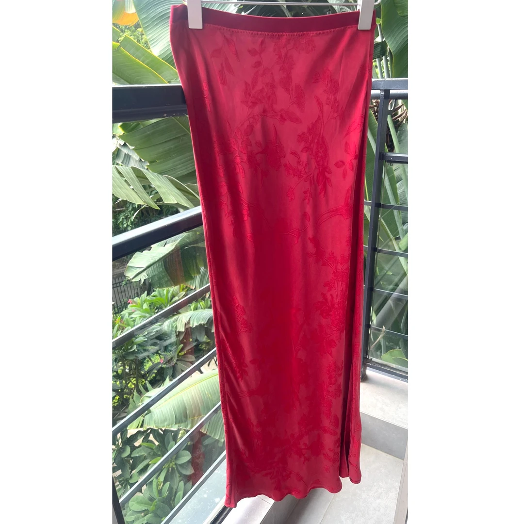 T姐原创精选设计师款气质时尚简约百搭优雅显瘦半裙TG55003